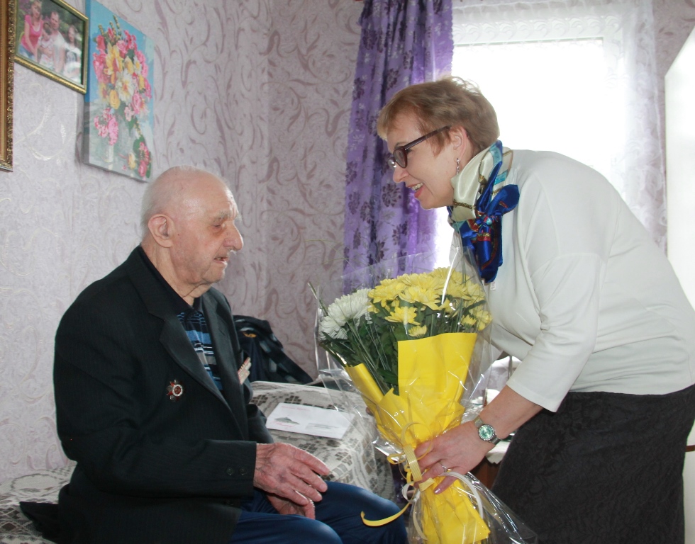 100-летний юбилей ветерана